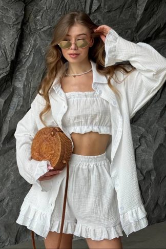 Kомплект, Everyday Muslin 3SET White